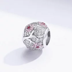 Charms Typu Pandora Kwiat śliwy - BSC153