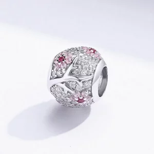 Charms Typu Pandora Kwiat śliwy - BSC153