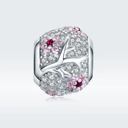 Charms Typu Pandora Kwiat śliwy - BSC153