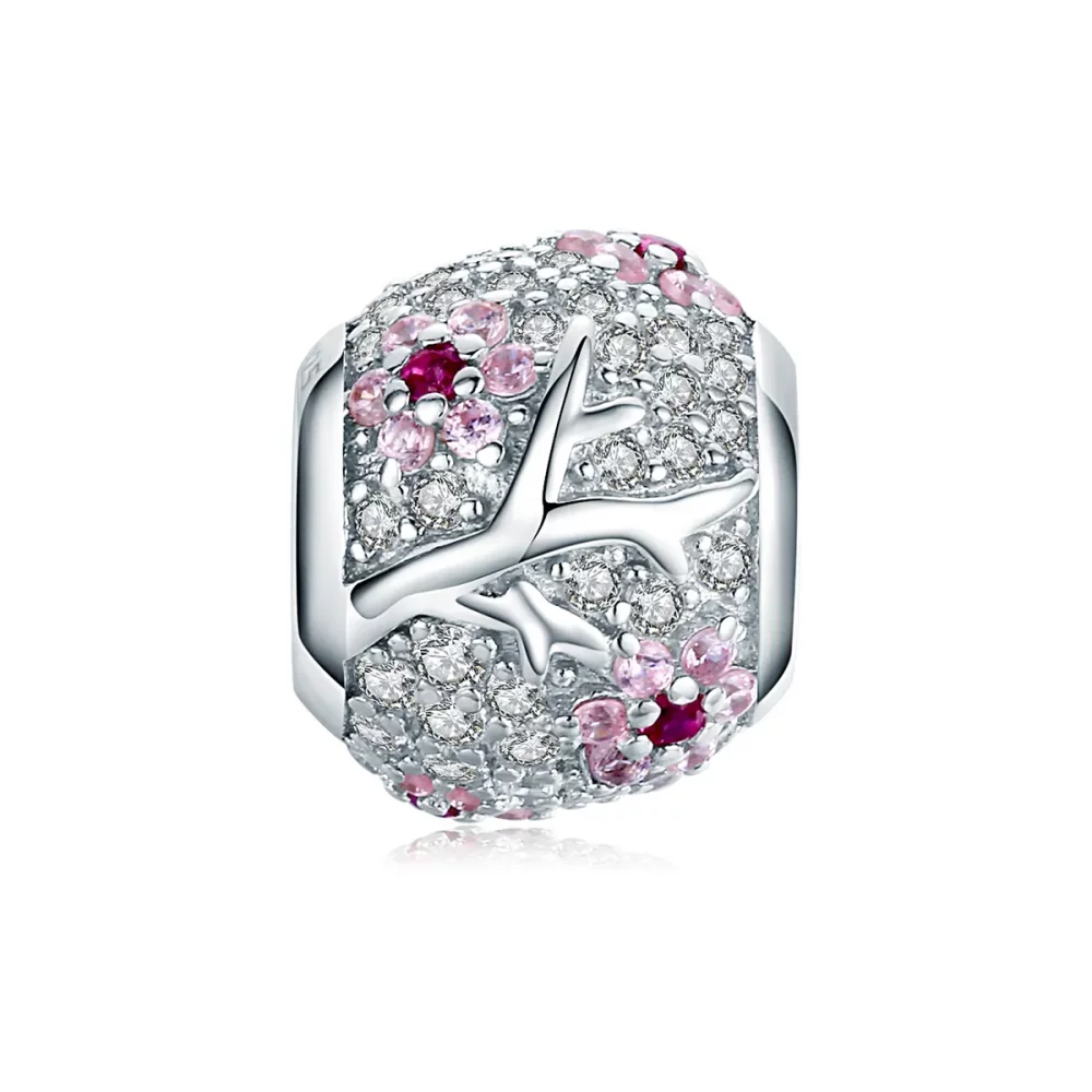 Charms Typu Pandora Kwiat śliwy - BSC153