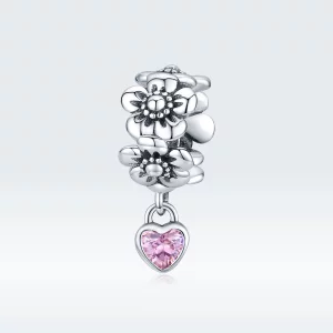 Charms Typu Pandora Kwiat miłości - SCC1485