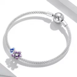 Charms Typu Pandora Kwiat motyla - SCC2094