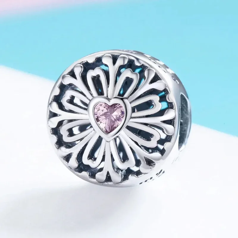 (zdjęcie do) Charms Typu Pandora Kwiat Przyjaźni - SCC740 - Wyświetl 2