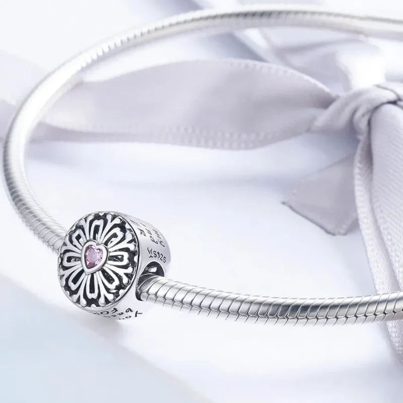 (zdjęcie do) Charms Typu Pandora Kwiat Przyjaźni - SCC740 - Wyświetl 3