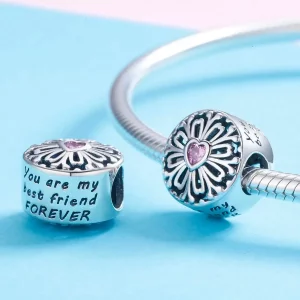 Charms Typu Pandora Kwiat Przyjaźni - SCC740