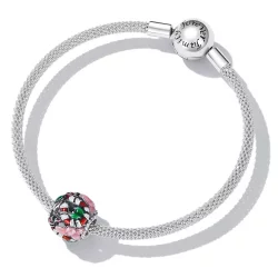 Charms Typu Pandora Kwiat węża - SCC2250