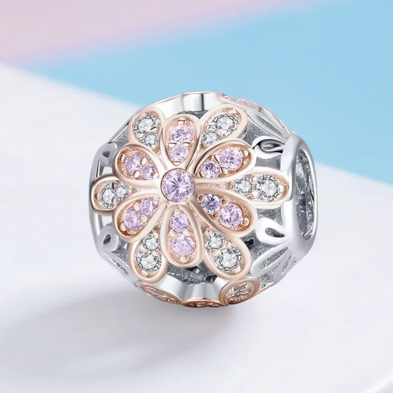 (zdjęcie do) Charms Typu Pandora Kwiaty - SCC922 - Wyświetl 2