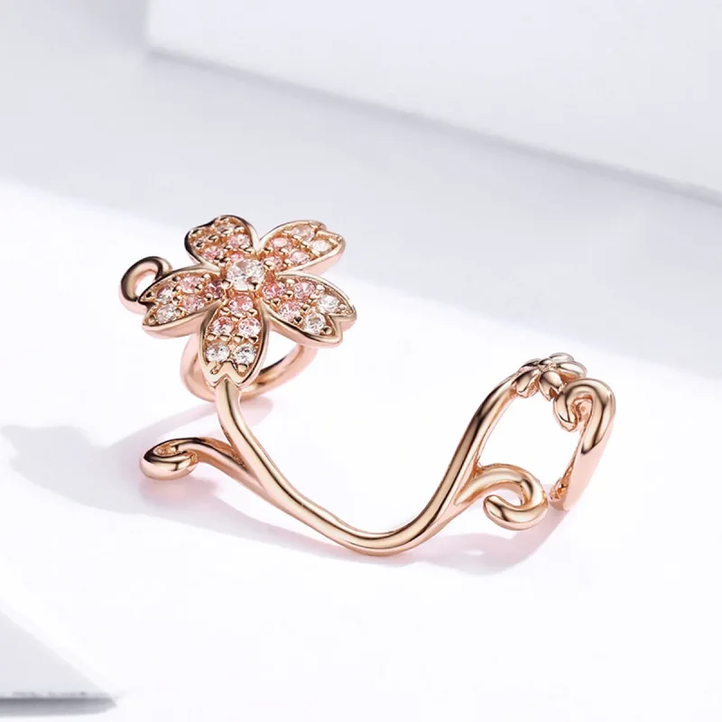(zdjęcie do) Charms Typu Pandora Kwiaty wiśni - SCC1033-C - Wyświetl 2