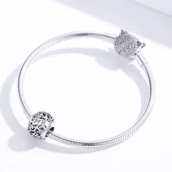 Charms Typu Pandora Kwietniowy kamień narodzin - SCC1385-4