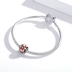 Charms Typu Pandora Kwitnący kwiat - SCC1707