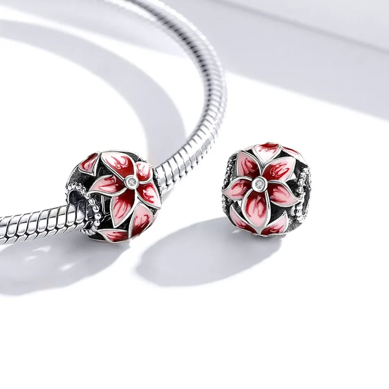 (zdjęcie do) Charms Typu Pandora Kwitnący kwiat - SCC1707 - Wyświetl 4