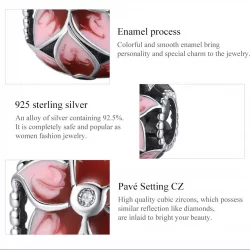 Charms Typu Pandora Kwitnący kwiat - SCC1707