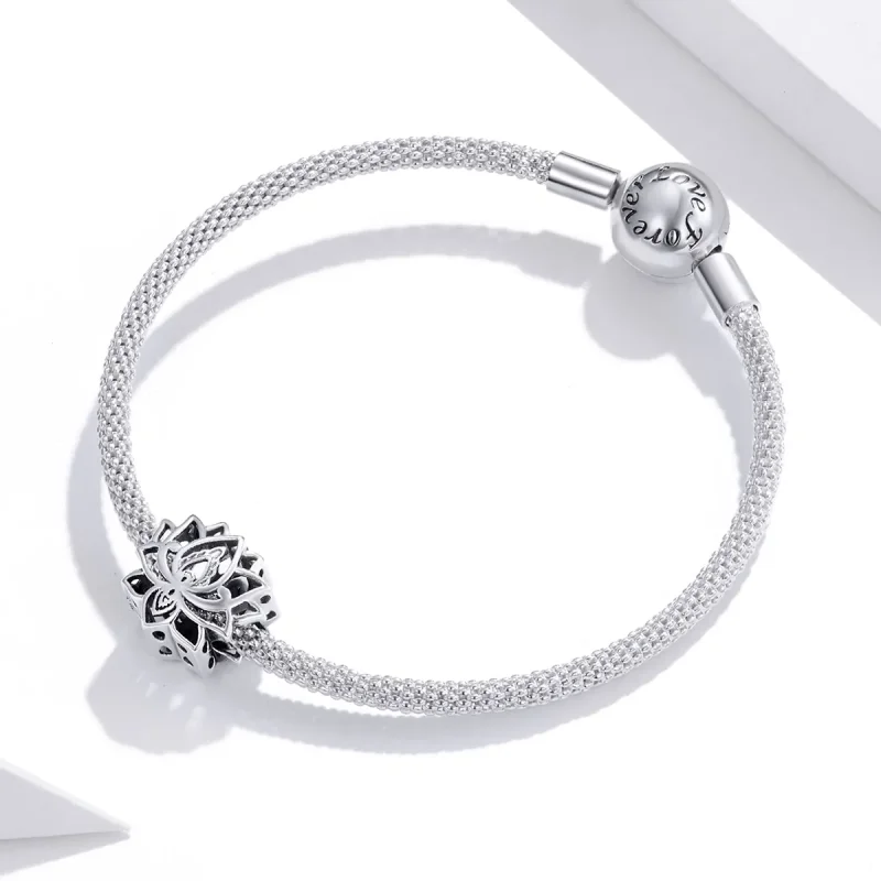 (zdjęcie do) Charms Typu Pandora Kwitnący Lotos - SCC1724 - Wyświetl 3