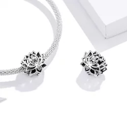 Charms Typu Pandora Kwitnący Lotos - SCC1724