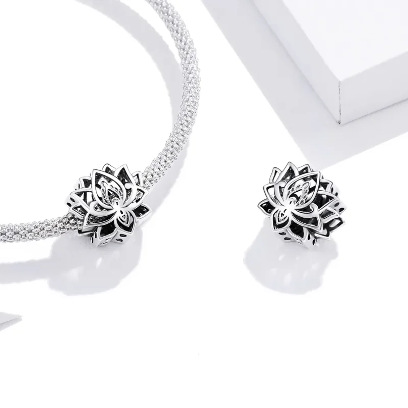 (zdjęcie do) Charms Typu Pandora Kwitnący Lotos - SCC1724 - Wyświetl 4