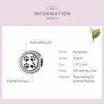 Charms Typu Pandora Ślady - SCC1186