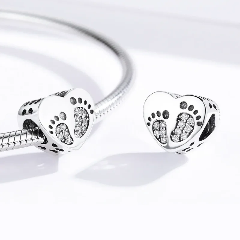 (zdjęcie do) Charms Typu Pandora Ślady - SCC1395 - Wyświetl 3