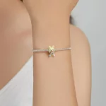 Charms Typu Pandora Lalka króliczek - SCC1940