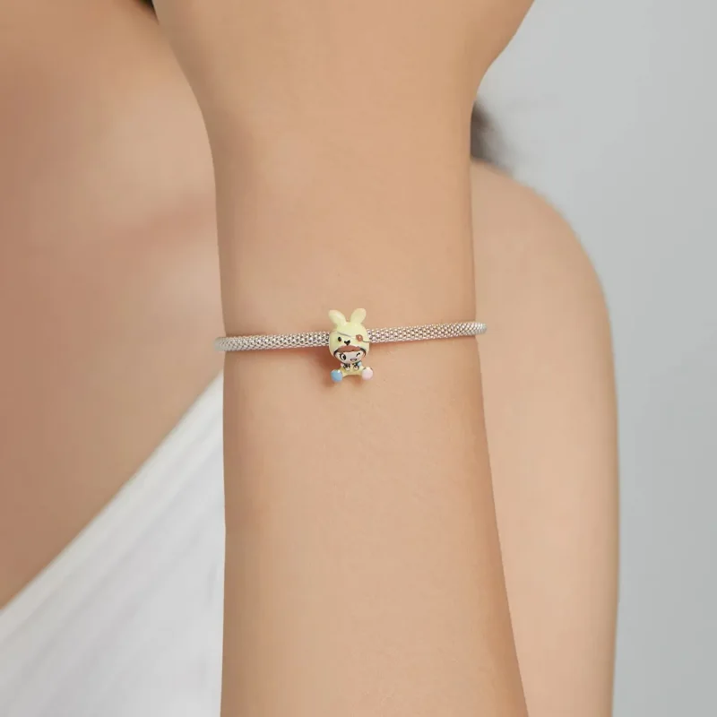 (zdjęcie do) Charms Typu Pandora Lalka króliczek - SCC1940 - Wyświetl 5