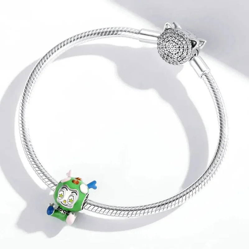 (zdjęcie do) Charms Typu Pandora Lalka mały smok - SCC1943 - Wyświetl 4