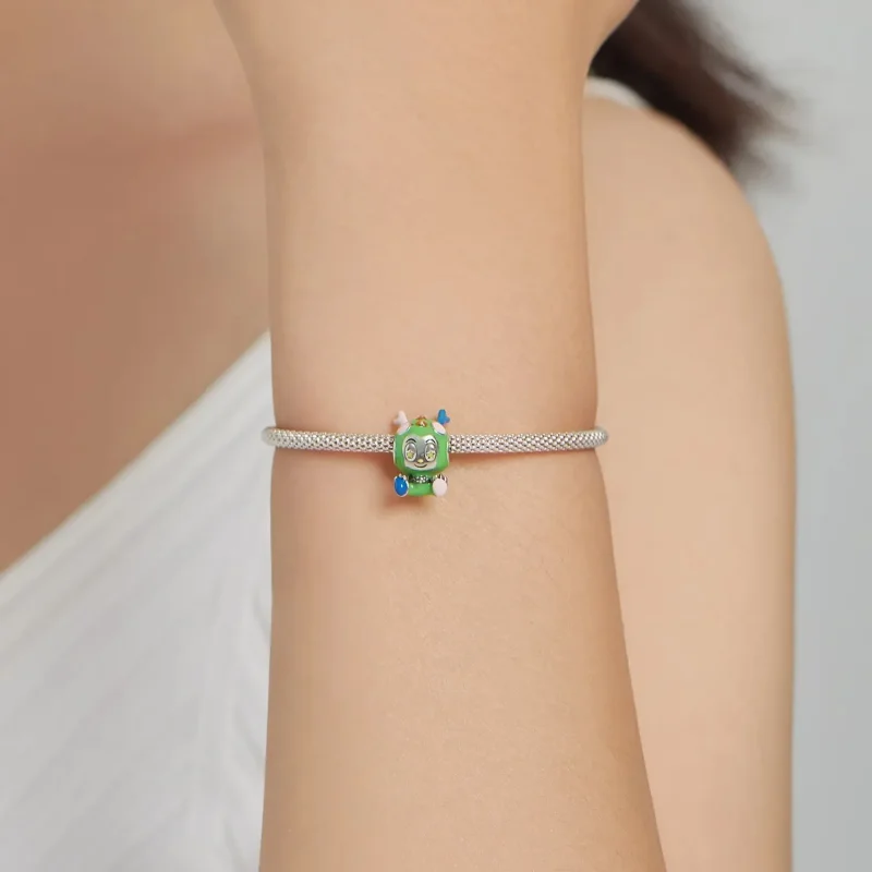 (zdjęcie do) Charms Typu Pandora Lalka mały smok - SCC1943 - Wyświetl 5
