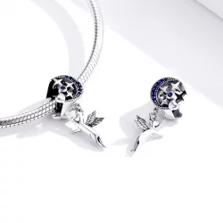 Charms Typu Pandora Latający Kot - SCC1551