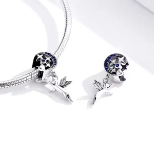 Charms Typu Pandora Latający Kot - SCC1551