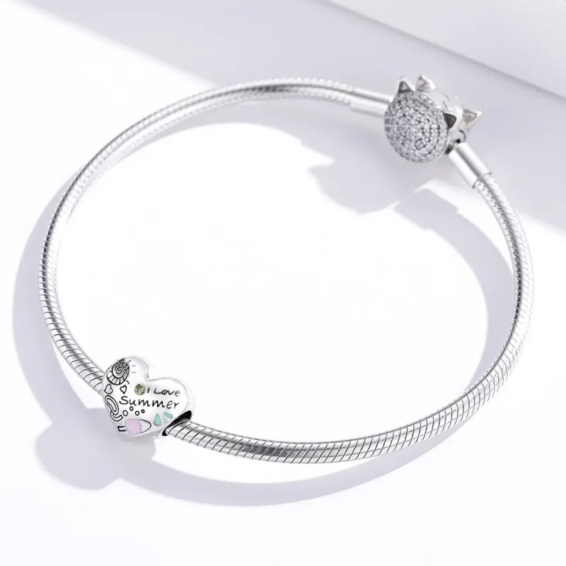 (zdjęcie do) Charms Typu Pandora lato Graffiti - SCC1529 - Wyświetl 3