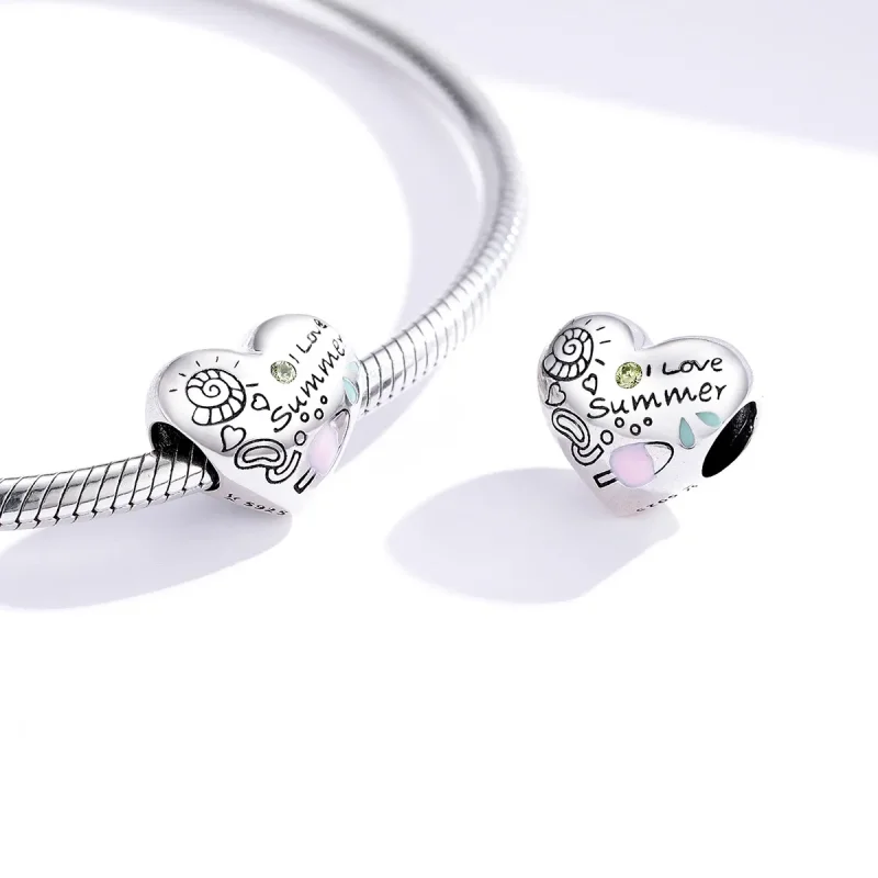 (zdjęcie do) Charms Typu Pandora lato Graffiti - SCC1529 - Wyświetl 4