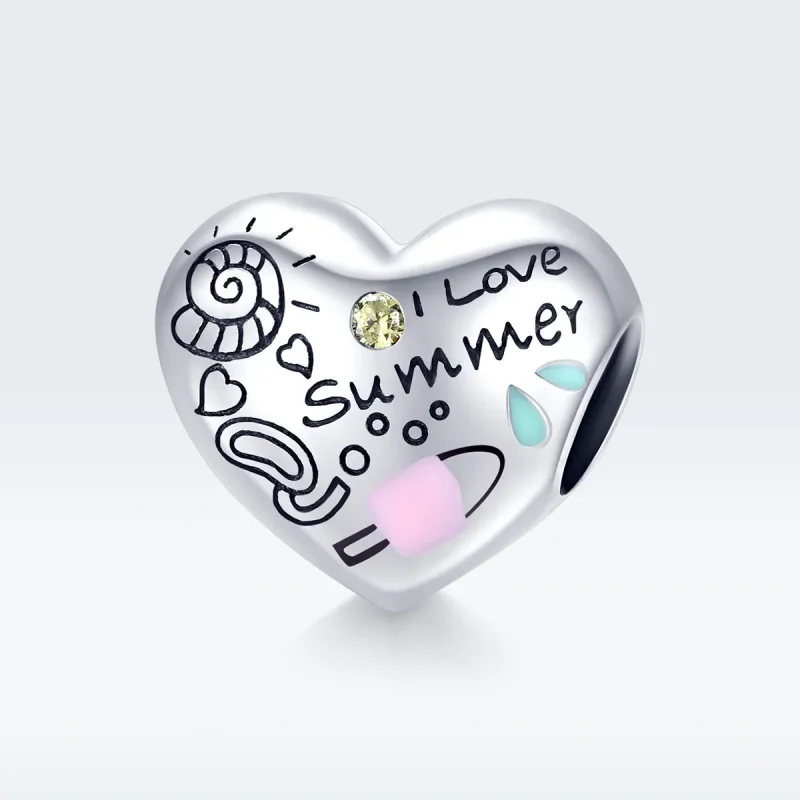 (zdjęcie do) Charms Typu Pandora lato Graffiti - SCC1529 - Wyświetl 5