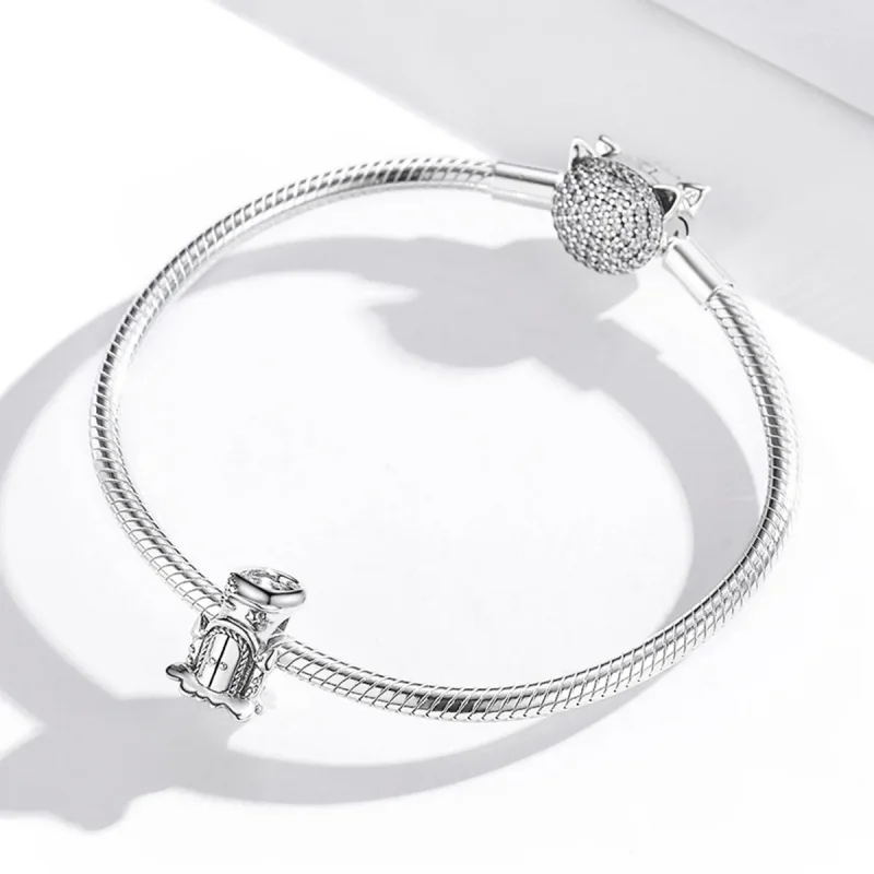(zdjęcie do) Charms Typu Pandora Leśny Zamek - SCC1866 - Wyświetl 3
