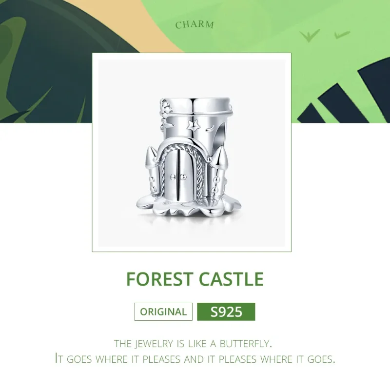 (zdjęcie do) Charms Typu Pandora Leśny Zamek - SCC1866 - Wyświetl 6