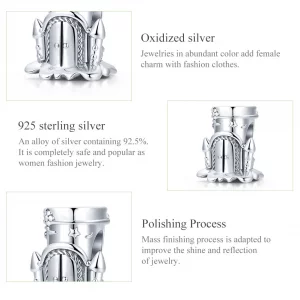 Charms Typu Pandora Leśny Zamek - SCC1866