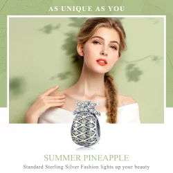 Charms Typu Pandora Letni ananas - SCC936