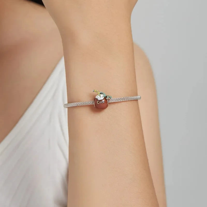 (zdjęcie do) Charms Typu Pandora Letni Kokos - SCC1936 - Wyświetl 5