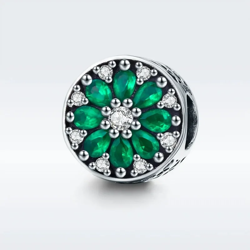 (zdjęcie do) Charms Typu Pandora letnia zieleń - SCC629 - Wyświetl 2