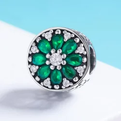 Charms Typu Pandora letnia zieleń - SCC629