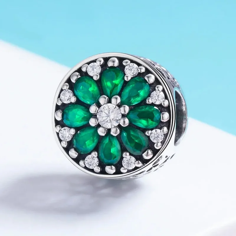 (zdjęcie do) Charms Typu Pandora letnia zieleń - SCC629 - Wyświetl 3