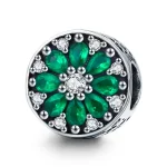 Charms Typu Pandora letnia zieleń - SCC629