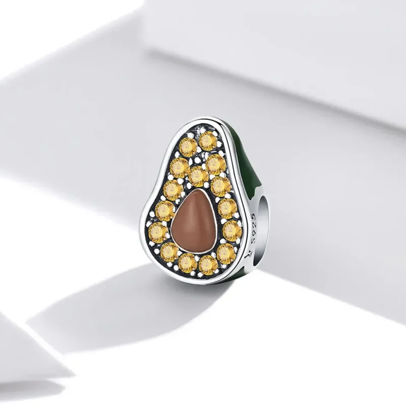 (zdjęcie do) Charms Typu Pandora Letnie Awokado - SCC1906 - Wyświetl 2