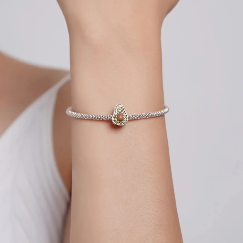 (zdjęcie do) Charms Typu Pandora Letnie Awokado - SCC1906 - Wyświetl 5