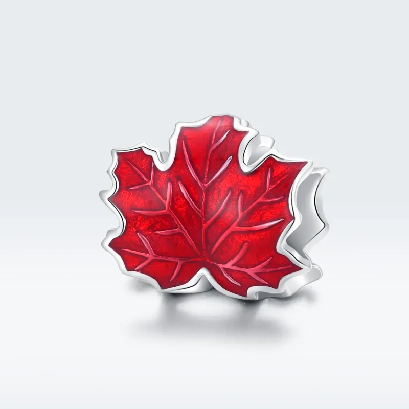 (zdjęcie do) Charms Typu Pandora liść klonu - BSC335 - Wyświetl 5