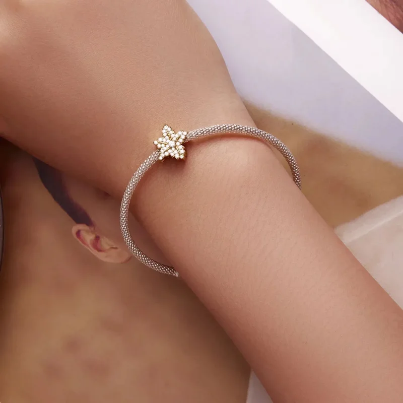(zdjęcie do) Charms Typu Pandora liść klonu - BSC673 - Wyświetl 6
