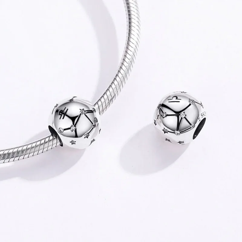 (zdjęcie do) Charms Typu Pandora Libra - SCC1218-7 - Wyświetl 4