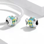 Charms Typu Pandora śliczna mała ryba - SCC2073