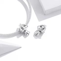 Charms Typu Pandora Śliczna Mała Wiewiórka - BSC323