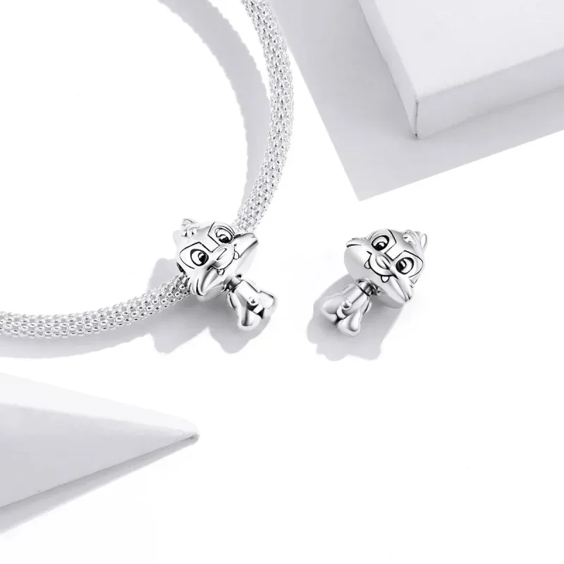 (zdjęcie do) Charms Typu Pandora Śliczna Mała Wiewiórka - BSC323 - Wyświetl 4