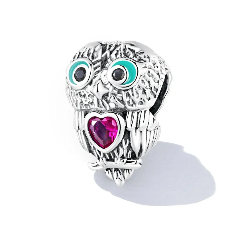 (zdjęcie do) Charms Typu Pandora Śliczna Sowa - SCC2253 - Wyświetl 2