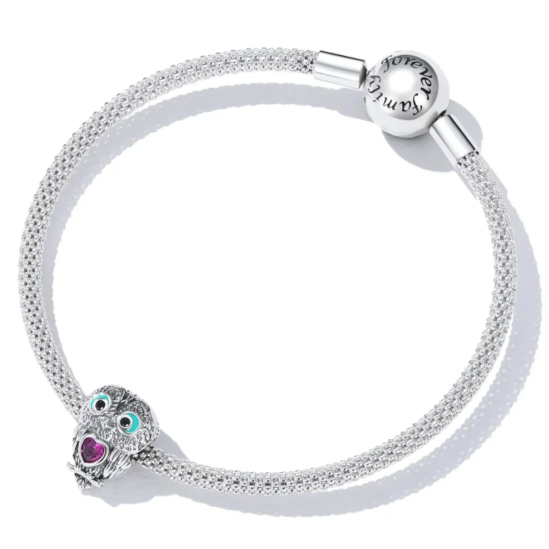 (zdjęcie do) Charms Typu Pandora Śliczna Sowa - SCC2253 - Wyświetl 5