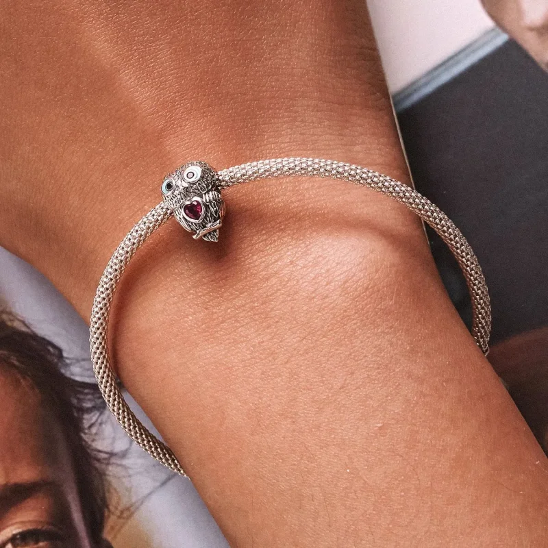 (zdjęcie do) Charms Typu Pandora Śliczna Sowa - SCC2253 - Wyświetl 6